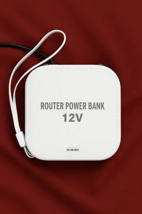 WiFi Router UPS Power Bank 12Volts 4 to 5 Hours Backup 12v Router with and without Adapter