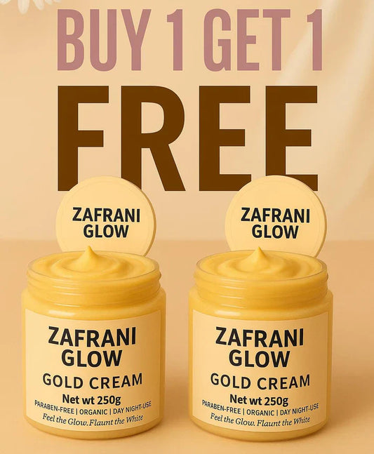 (Buy 1 Get 1 Free) | Zafrani Whitening Gold Cream